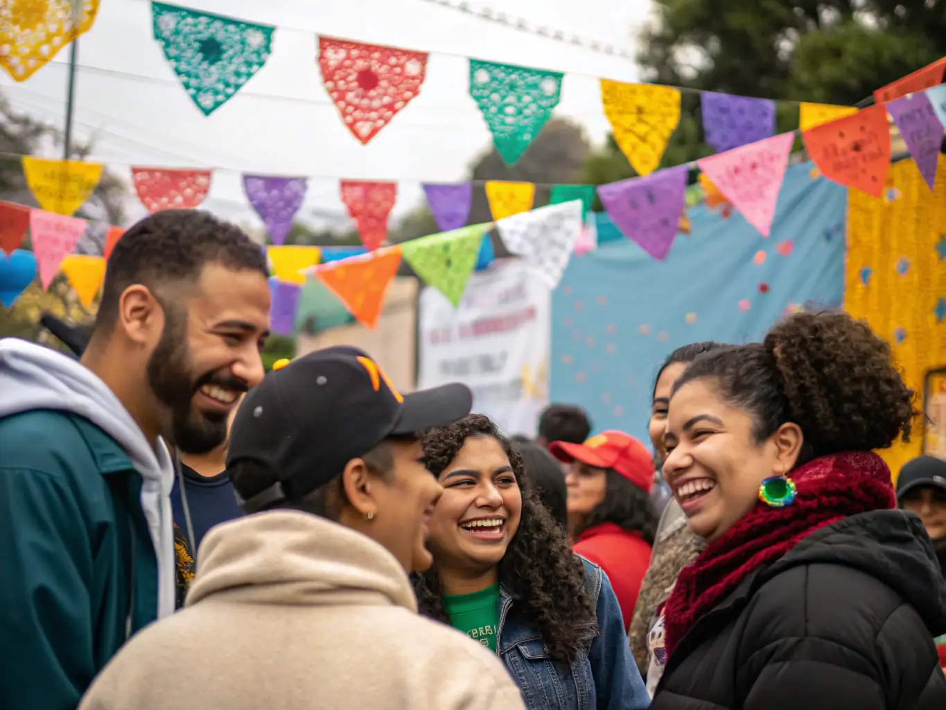 A diverse group of community members participating in a ZIC-BIO PROD organized cultural event, highlighting the organization's commitment to accessibility and community engagement.